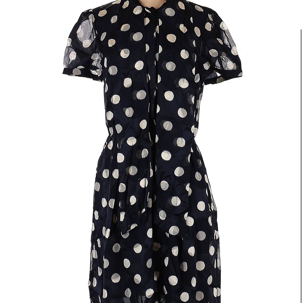Pink Tartan polka dot dress